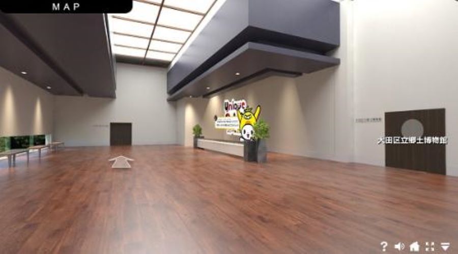 バーチャル美術館「UniqueOta Virtual Museum」