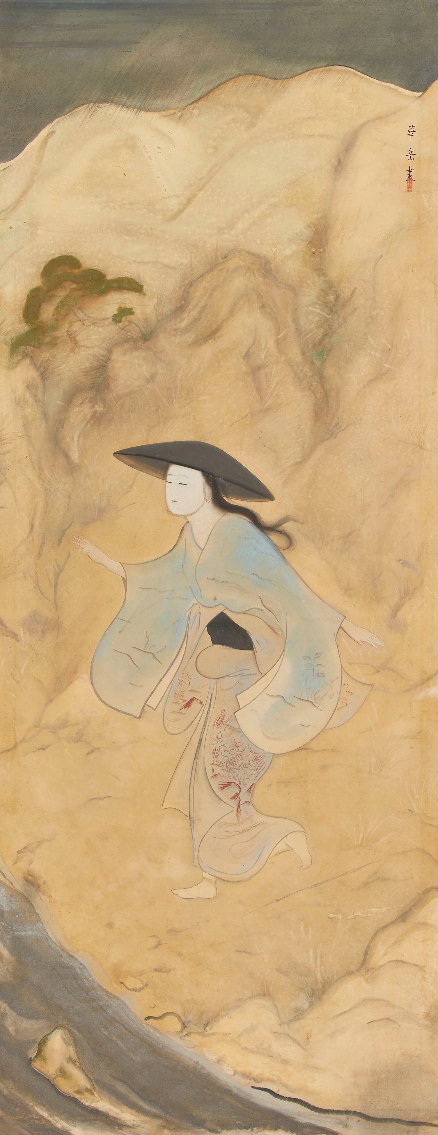 村上華岳_日高河清姫図