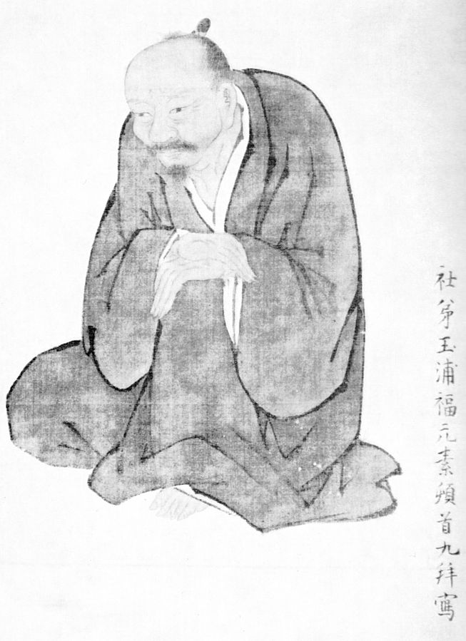 福原五岳_池大雅像