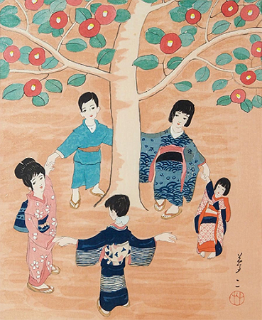 竹久夢二　童子
