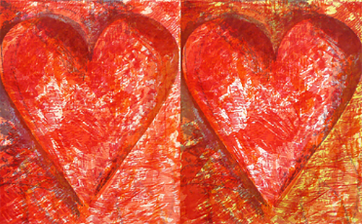Two Red Hearts