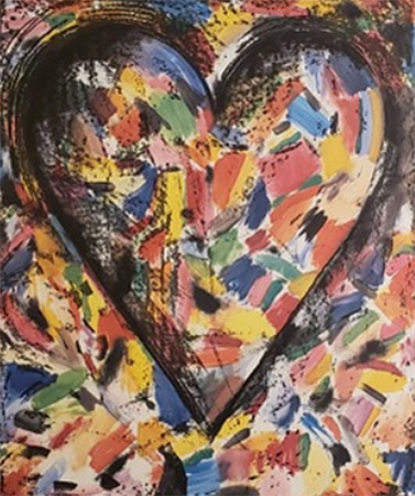 confetti heart