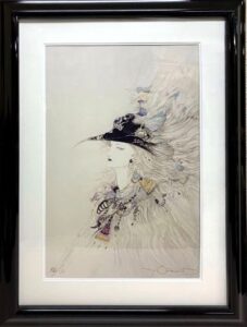天野喜孝のフェイス（版画）の作品写真