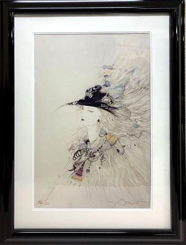 天野喜孝のフェイス（版画）の作品写真