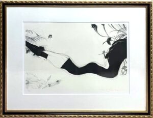 天野喜孝の春（版画）の作品写真