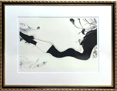 天野喜孝の春（版画）の作品写真
