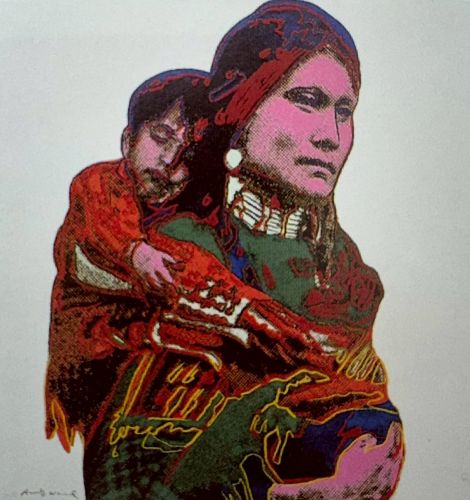 カウボーイとインディアン 母と子