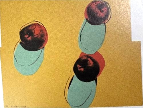 宇宙の果物(スティルライフ)リンゴ