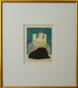 有元利夫の「一千一秒物語」より『IT’S NOTHING ELSE』（版画）の作品写真