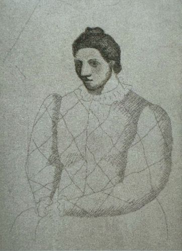 版画集「8 pieces d'ARLEQUINES」よりPrint61