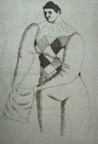 版画集「8 pieces d'ARLEQUINES」よりPrint62