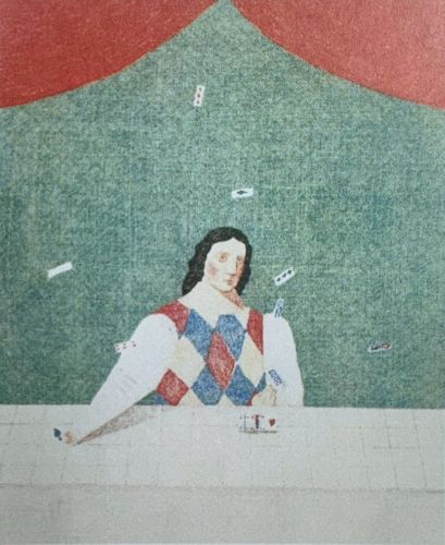 版画集「MAGIC」より占いの部屋