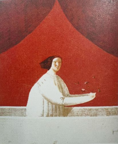 「有元利夫作品集」より春