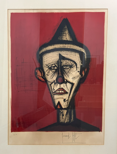 ベルナール・ビュッフェの私のサーカス（版画）の作品写真
