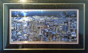 チャールズ・ファジーノのミッドナイトインベガス（3D版画）の作品写真