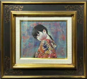 智内兄助の春巡（アクリル画）の作品写真