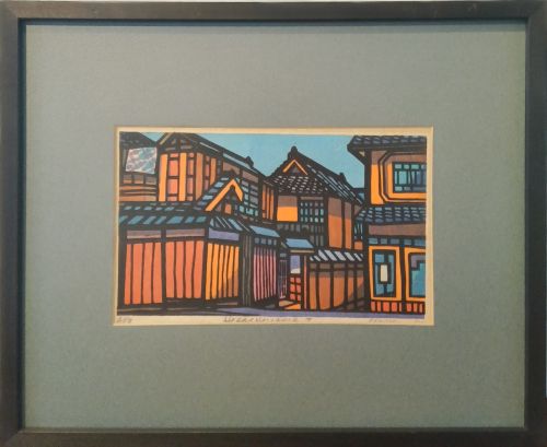 クリフトン・カーフ　HIGASHIYAMA　木版画　5,000円　20241210