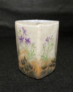 野すみれ文花器