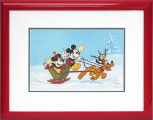 ディズニー・アニメーション・アート　セル画　Sleigh Ride