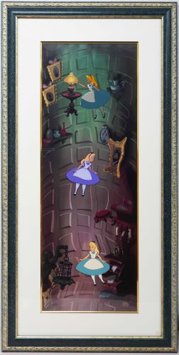 ディズニー・アニメーション・アート-不思議の国のアリス ダウン・ザ・ラビ