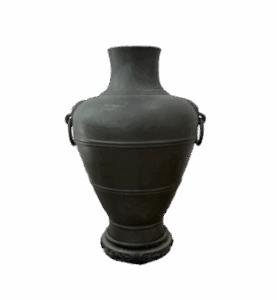 銅製花器の作品写真