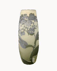 紫陽花文花瓶