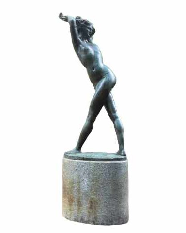 エミリオ・グレコの夏の思い出（ブロンズ）の作品写真