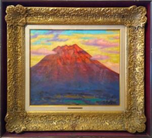 赤富士 明日も晴れ