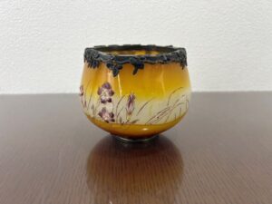 ガレの花文入の作品写真