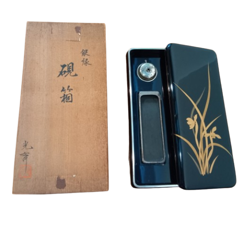 穐月明、【大佛殿】、希少な額装用画集より、新品額装付、状態良好 買取実績