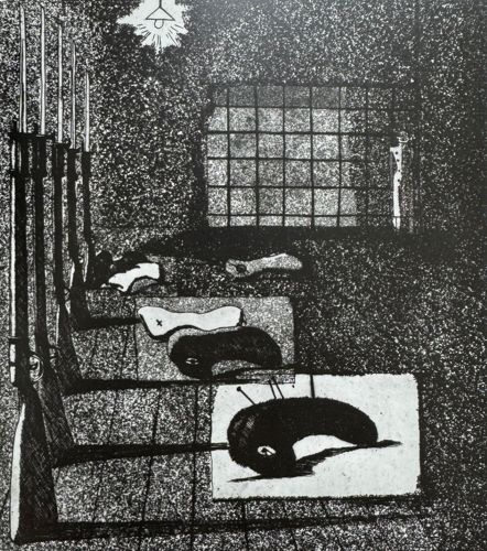 初年兵哀歌（銃架のかげ）