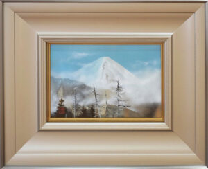 浜田泰介の一月九日（富士の図）（日本画）の作品写真