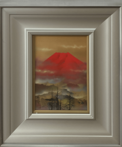浜田泰介の暁峰（日本画）の作品写真