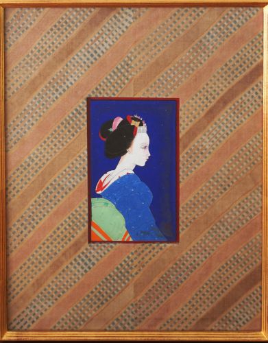 畠中光享　宵　日本画　20,000円　20220626