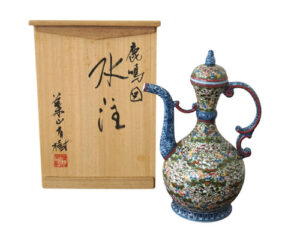 葉山有樹の鹿鳴図水注の作品写真