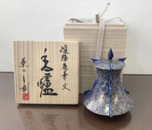 葉山有樹の煌輝唐華文香炉の作品写真