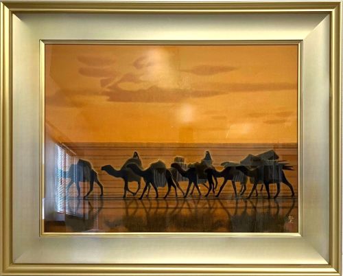 平山郁夫「流沙浄土変」の買取実績｜福岡県福岡市 レプリカ絵画・複製画
