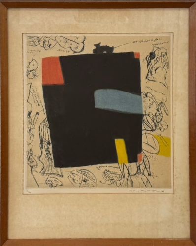 池田満寿夫の天使の靴（版画）の作品写真