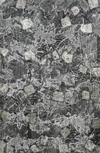 今井俊満の波涛図（現代アート）の作品写真