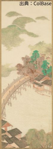 今村紫紅の近江八景の作品写真 出典：ColBase（https://colbase.nich.go.jp/）