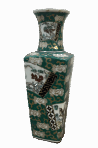 伊万里焼花入の作品写真
