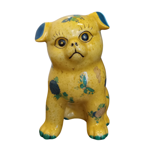 伊万里焼犬置物の作品写真
