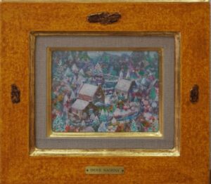 井上直久の雪の温かい朝の作品写真