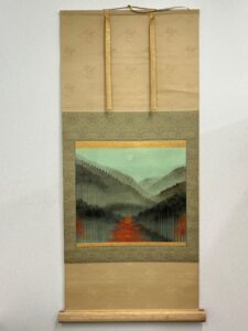 石踊達哉の北山杉（掛軸）の作品写真