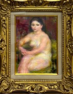 伊藤清永の裸婦（油彩）の作品写真