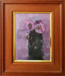 糸園和三郎の花（油彩）の作品写真