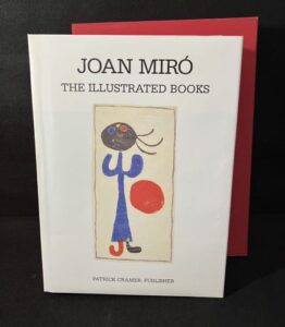 ジョアン・ミロのJoan Miro the Illustrated Books（美術書）の作品写真