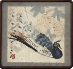 中国花鳥画の作品写真