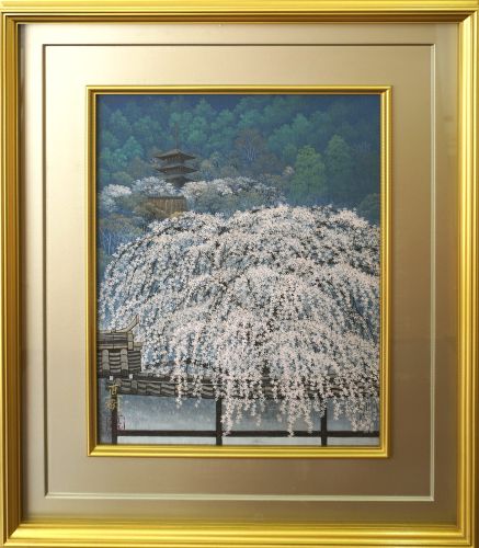 角島直樹の長谷寺(日本画)の作品写真