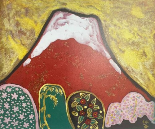 めでたき富士 百寿の春